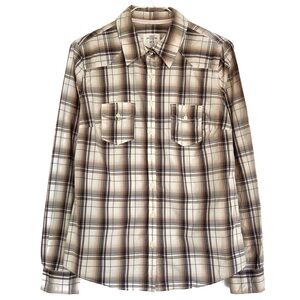 Checkered Pastel Plaid Modern Pocket Shirt